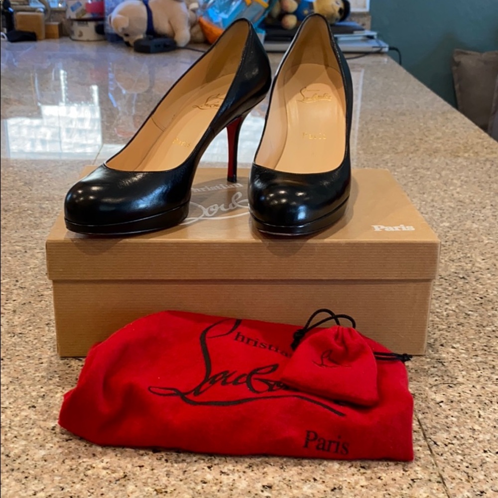 Christian Louboutin black heels